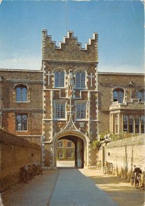 uk44433 main gate jesus college cambridge  uk