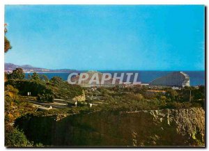 Modern Postcard the sun on the French Riviera Villeneuve Louvbet Beach Genera...