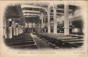 CPA HONFLEUR Interieur de l'Eglise Sainte-Catherine (1229608)