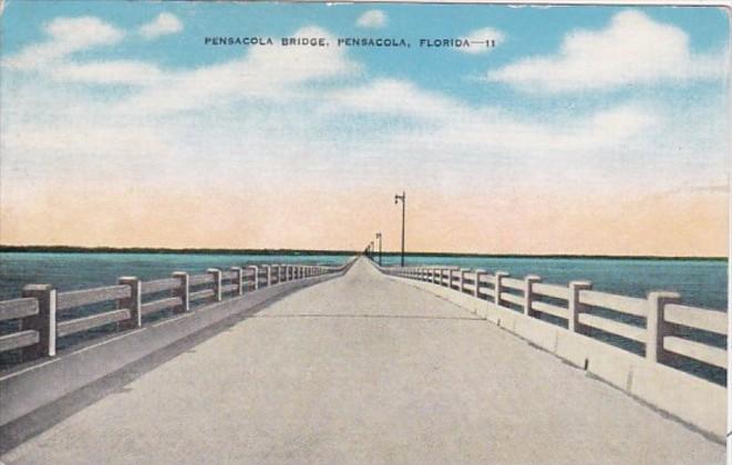 Florida Pensacola The Peansacola Bridge Across Pensacola Bay