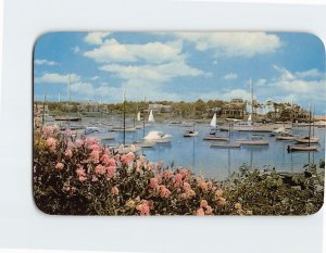 Postcard Wychmere Harbor Cape Cod Harwichport Massachusetts USA