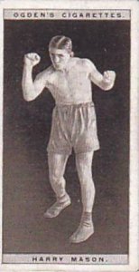 Ogdens Vintage Cigarette Card Pugilists In Action 1928 No 27 Harry Mason