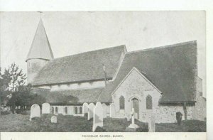 Sussex Postcard - Piddinghoe Church - Ref 10591A