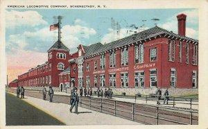 American Locomotive Company, Schenectady, New York, Early Postcard, Used in 1929