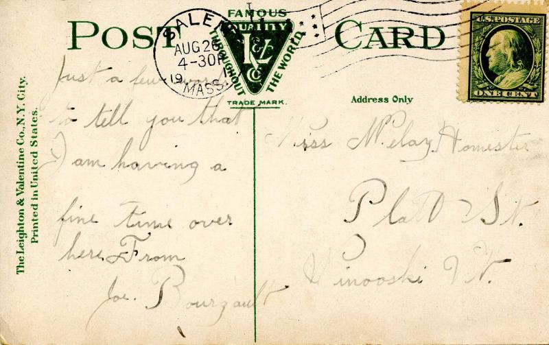 MA - Boston Harbor. Graves Light Lighthouse