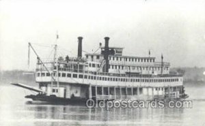 Gordon C Greene Steamboat, Ship Unused 