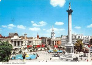 BR90864 trafalgar square london double decker bus  uk