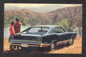 1969 FORD GALAXIE 500 SPORTSROOF CAR DEALER ADVERTISING POSTCARD