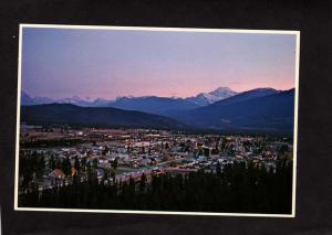 AB Jasper Alberta Canada Carte Postale Postcard Miette Athabasca River City View