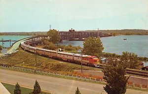 Santa Fe Bridge Mississippi River Fort Madison, Iowa  