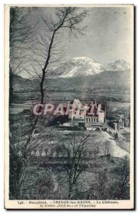 Old Postcard Uriage les Bains Le Chateau Colon and & # 39Eperlay