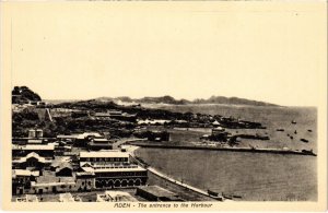 PC ENTRANCE TO THE HARBOUR ADEN YEMEN (a32129)