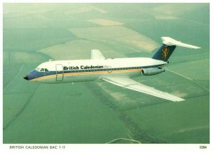 British Caledonian Airways BAC 200 Series Airplane Postcard