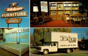 North Dakota Minot Toolefson Furniture Store Delivery Truck