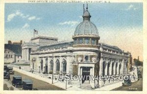 Post Office & Public Library - Pawtucket, Rhode Island RI  