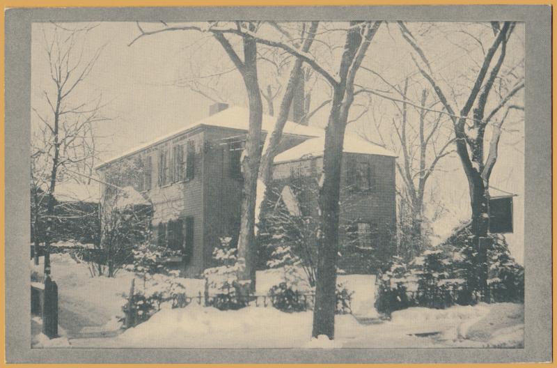 The Cock House, Cambridge Mass., Longfellow Village Blacksmith