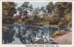 Pennsylvania Dayton Greetings From Dayton 1921