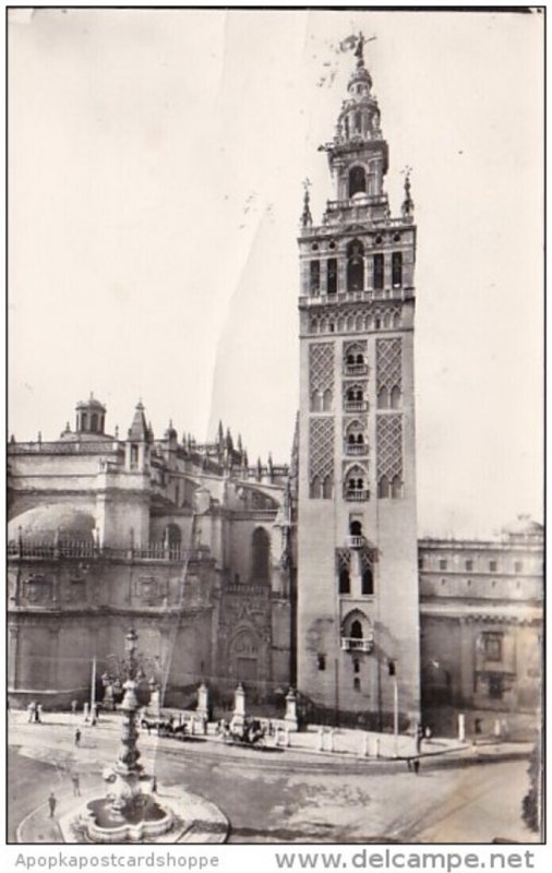 Spain Sevilla La Giralda 1963 Real Photo