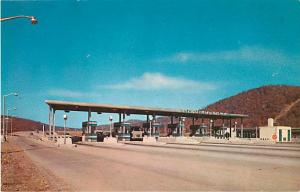 Toll Gate, New York State Thruway Suffren NY Chrome Postcard