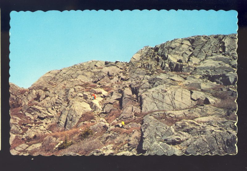 Summit Mount Monadnock, New Hampshire/NH Postcard,View Of All New England States