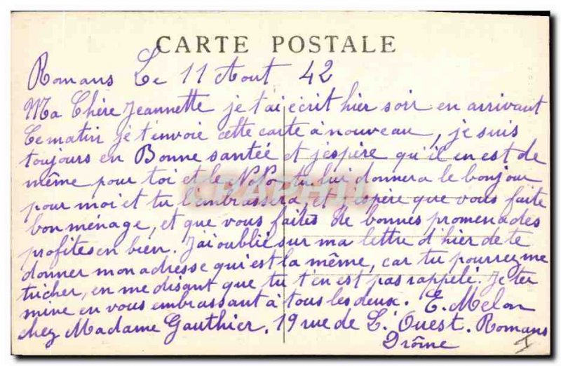 Old Postcard Bourg de Peage Wood nuts Tomb Delay Dagier Peer of France Presid...