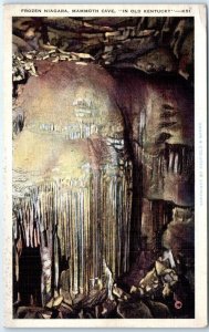 M-109932 Frozen Niagara Mammoth Cave In Old Kentucky USA