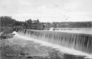 The Great Dam Merrimac River - Lawrence, Massachusetts MA