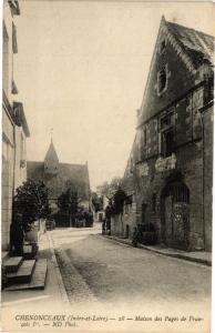 CPA CHENONCEAUX - Maison des Pages de Francois Ier (229502)