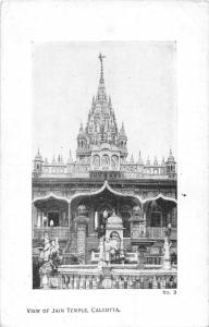 B96156 view of jain temple calcutta    india