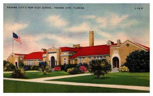 Postcard SCHOOL SCENE Panama City Florida FL AQ6339