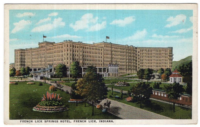 French Lick, Indiana, French Lick Springs Hotel