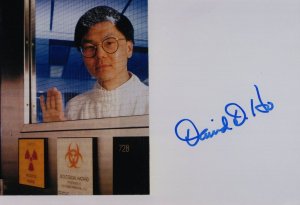 David Ho Taiwan Aids Researcher Virologist Hand Signed Photo