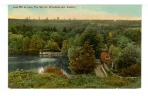 UK - England, Crowborough, Warren- the New Mill & Lake