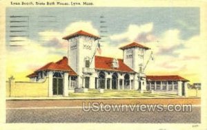 Lynn Beach, State Bath House - Massachusetts MA