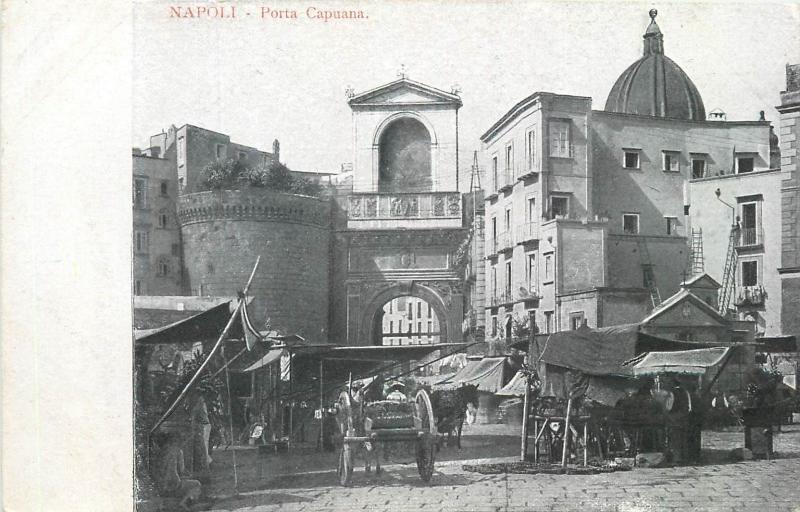 Naples Napoli Porta Capuana Italy