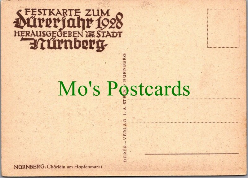 Germany Postcard - Bavaria, Chorlein Am Hopfenmarkt RR14905