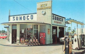 North Miami Beach FL B & T Sunoco Gas Station Coke 2.25 x 3.5 Business Card. 