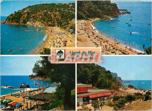 Postcard Modern Lloret de Mar, Costa Brava Cala Canyellas