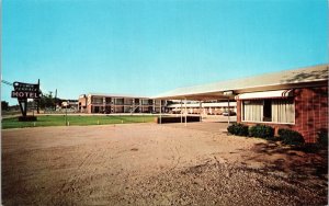 Postcard Alabama Barbour County Eufaula Town Terrace Motel & Restaurant 1965 V70