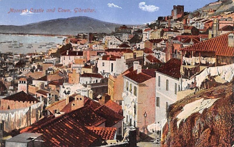 Moorish Castle and Town Gibraltar Unused 