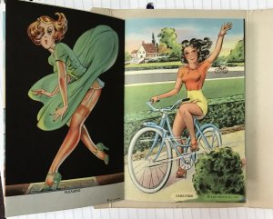Minsky Bros.  Postcard Booklet “Pin Ups”