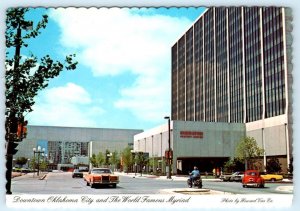 OKLAHOMA CITY, OK ~ Myriad Convention Center SHERATON HOTEL 1970s ~4x6 Postcard