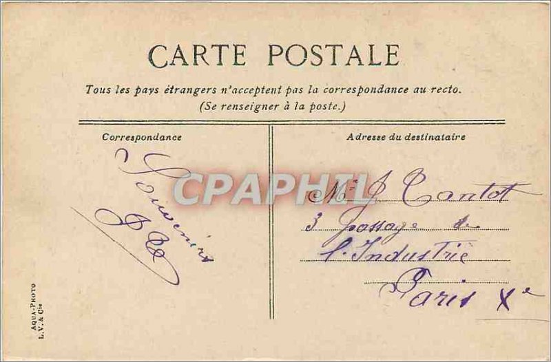 Old Postcard Royat A corner of the park