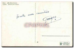 Postcard Old Treves Old Roman Bridge