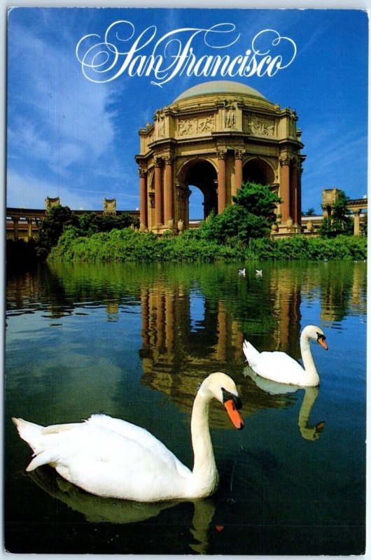 Postcard - The Palace of Fine Arts - San Francisco, California