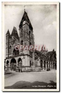 Les Andelys Old Postcard L & # 39eglise Notre Dame