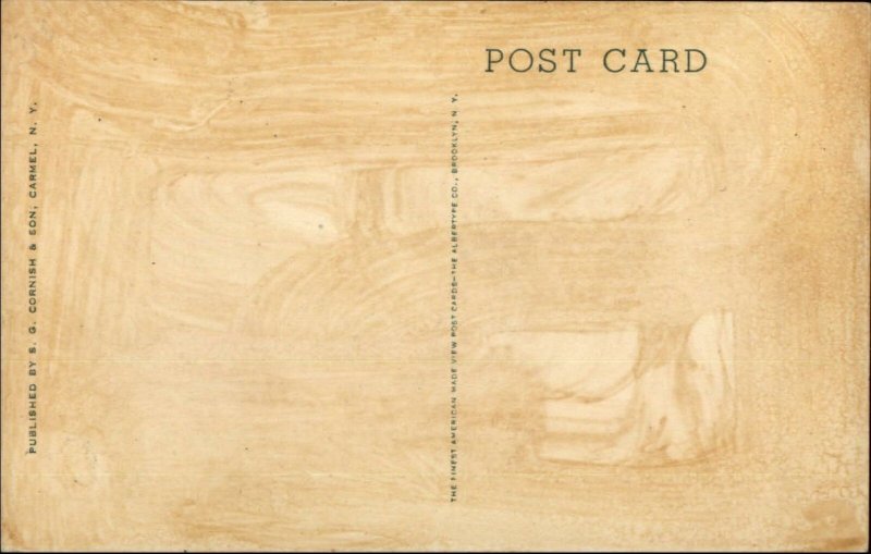 Carmel NY Upper Main St. Old Postcard