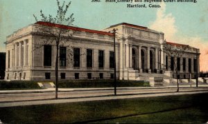 Connecticut Hartford State Library and Supreme Court Building Curteich