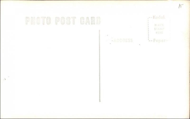 Cascades Quebec Rear Range Lighthouse Real Photo Postcard