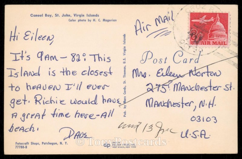 Caneel Bay, St John, Virgin Islands